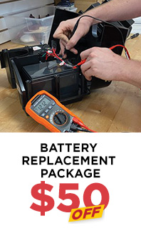 Battery Replacement - $50 off